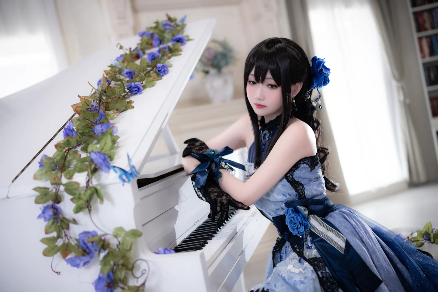 小木曾AYA_No_006_偶像大师·涩谷凛_礼服_13P_64MB